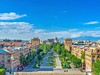 Výhled na Jerevan z Kaskády